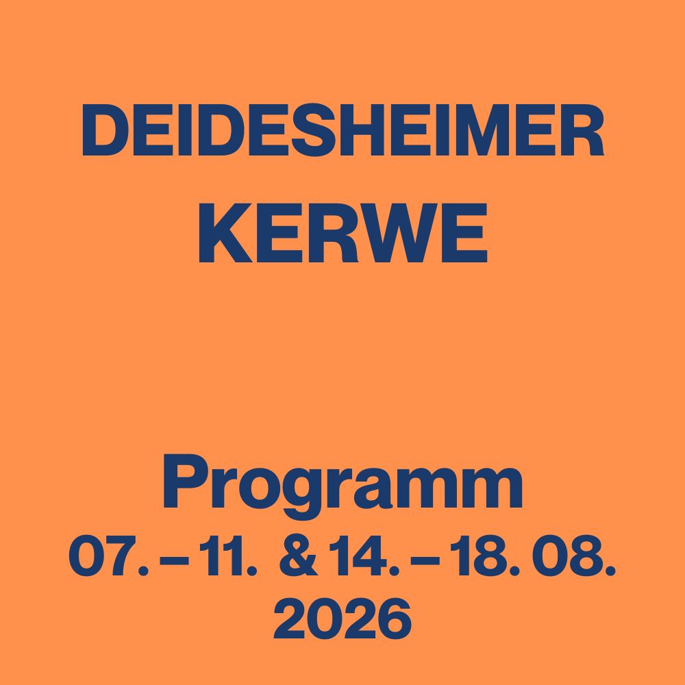 Deidesheimer Kerwe - Programm
