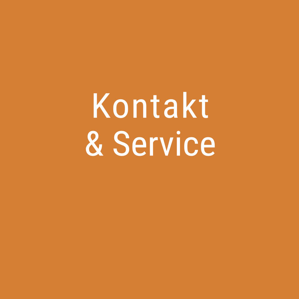 Kontakt und Service Informationen