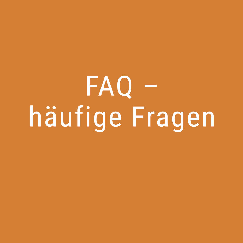 FAQ - häufig gestellte Fragen